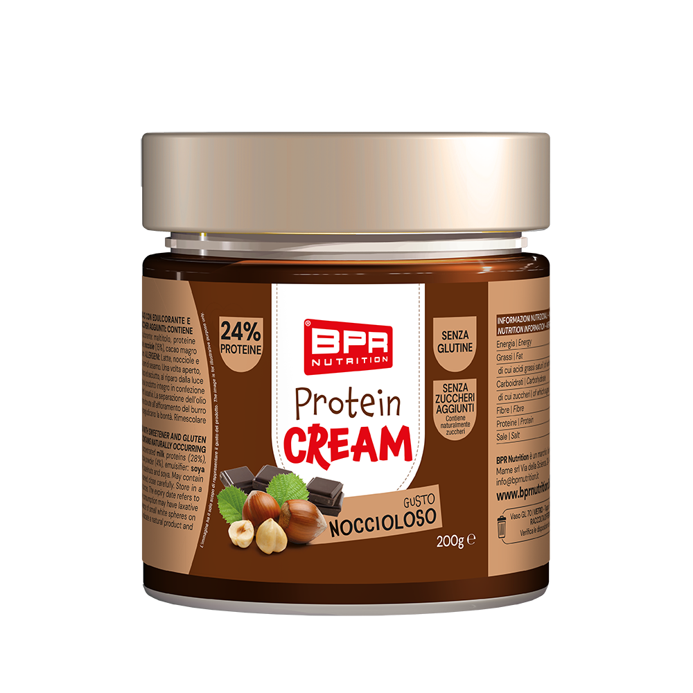 Protein Cream Noccioloso - Crema Proteica Spalmabile BPR Nutrition
