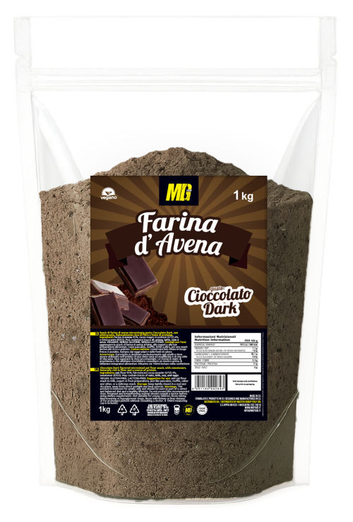 Farina d'Avena al gusto Cioccolato Dark