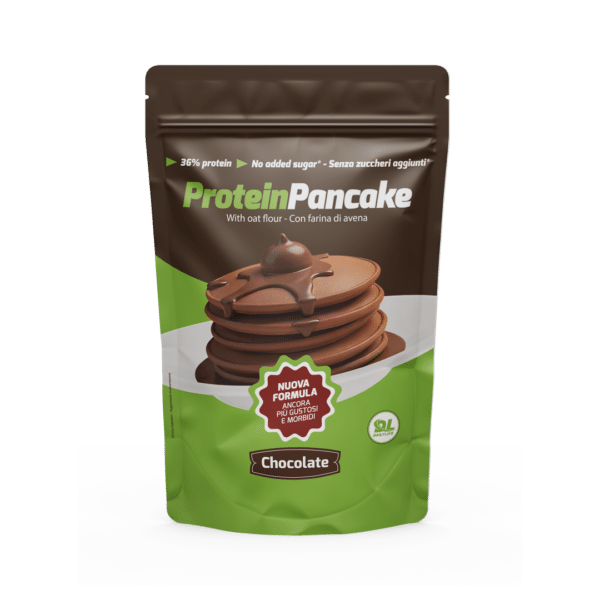 Preparato per Pancake Proteici con Farina d'Avena Cioccolato