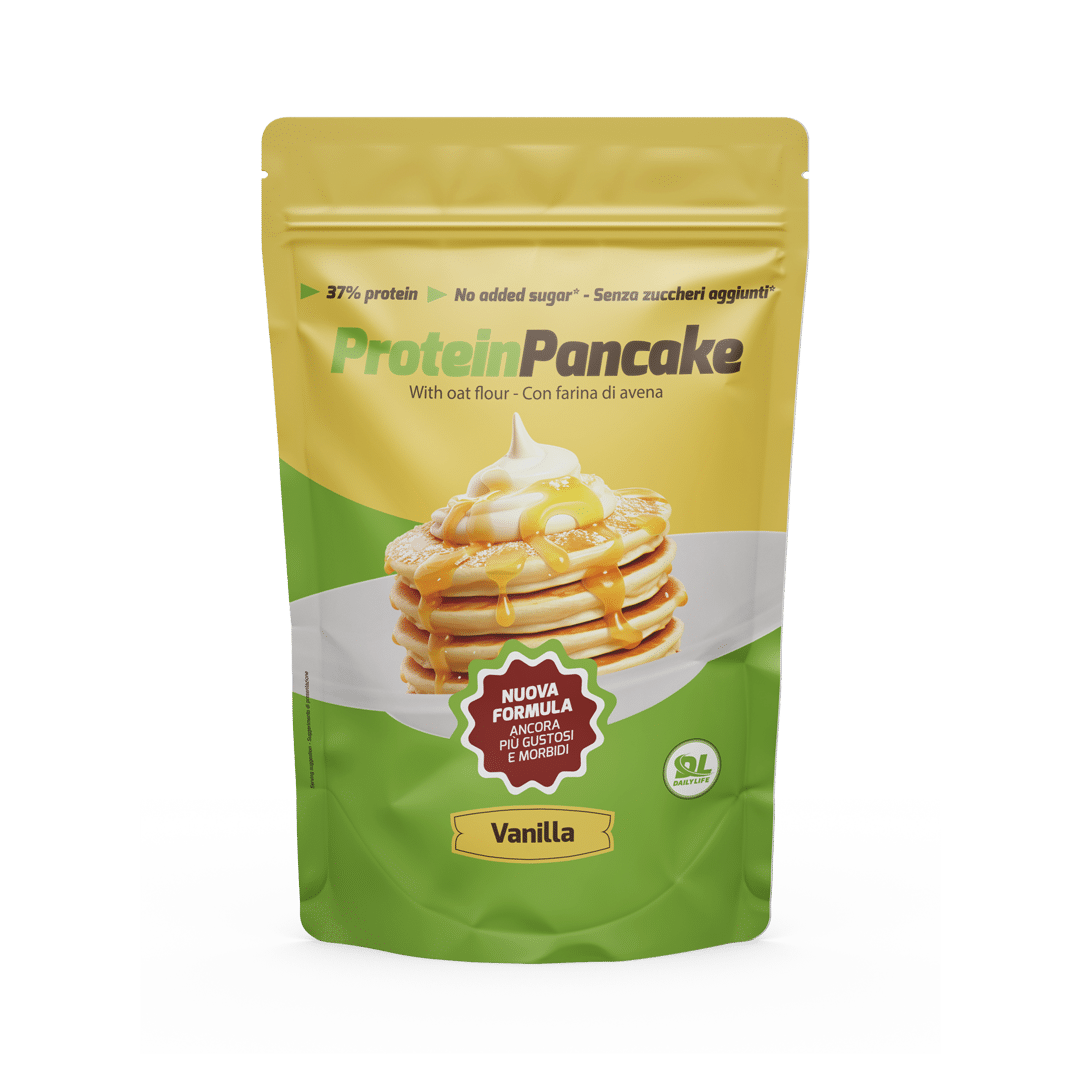 Preparato per Pancake Proteici con Farina d'Avena Vaniglia