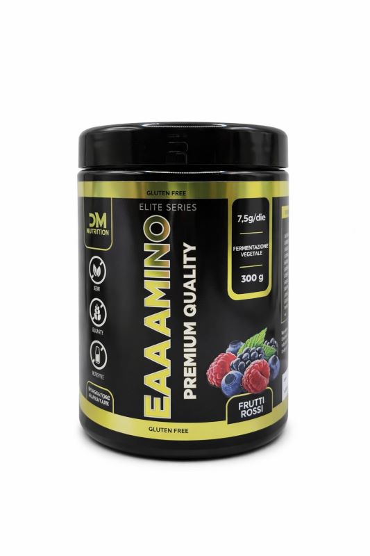 Aminoacidi Essenziali in polvere gusto frutti rossi DM Nutrition