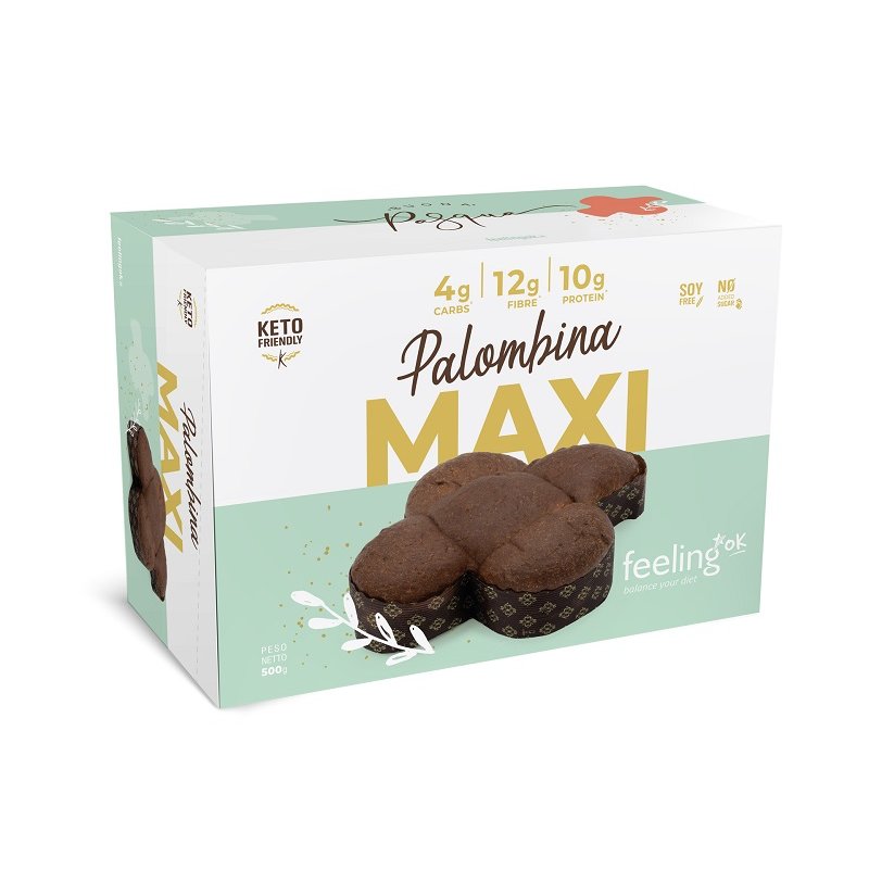 Colomba proteica classica Maxi formato Palombina Feeling Ok